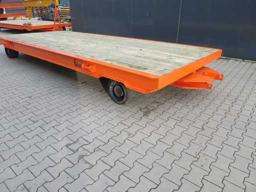 WMT D10 Schwerlastanhänger – 10 t Tragkraft und Doppel-Drehschemel-Lenkung